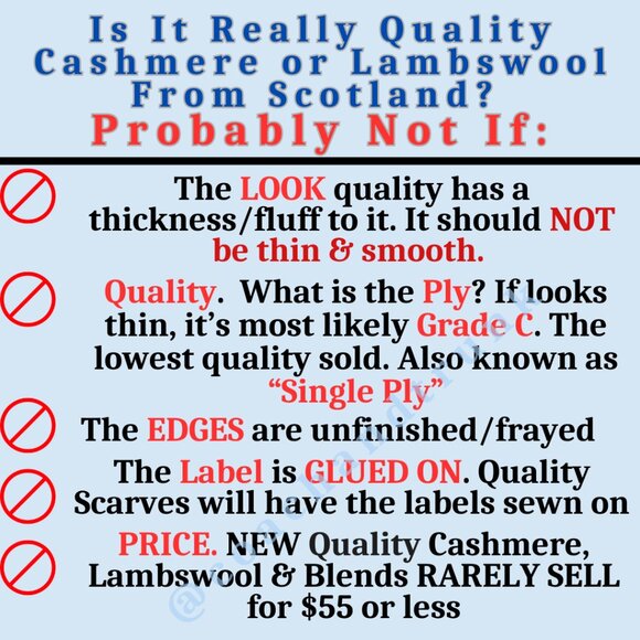 100% Lambswool Scarf Hypoallergenic SCOTTISH IMPORT THINK SOFT WARM TARTAN NWT - Picture 4 of 5